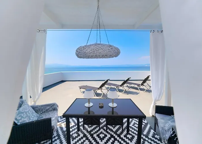 ヴィラ Chrissi Seastar スカラ・ソティロス